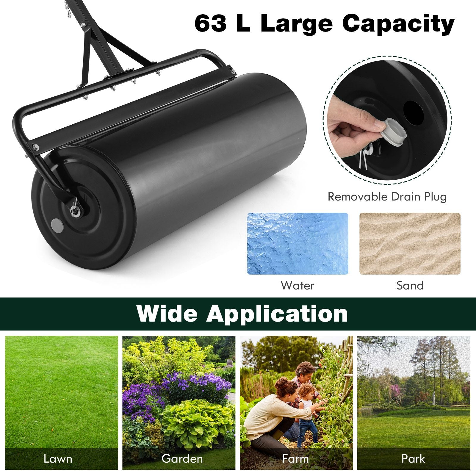 Garden Lawn Roller