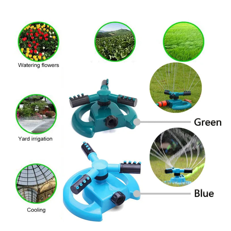 360° Automatic Rotating Lawn Sprinkler 